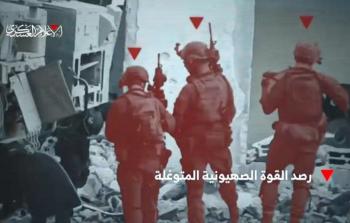 من الإعداد حتى التَّنفيذ.. كتائب القسَّام تبثُ مشاهد استهداف جنود وآليات الاحتلال في جباليا