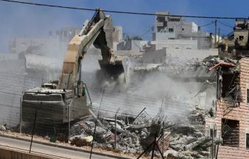 الاحتلال يهدم منشآت سكنية وزراعية في بيت لحم والأغوار