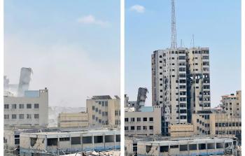 المكتب الحكومي يُفنِّد رواية الاحتلال لتبرير عدوانه الهمجي على الأبراج السكنية بغزَّة