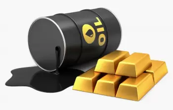 ارتفاع أسعار النفط والذهب