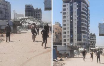 الاحتلال ينسف برج 