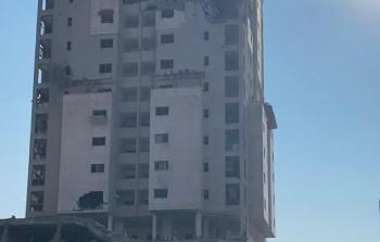 صورة أرشفية سابقة للبرج