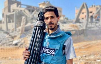استشهاد المصور رسمي سالم في قصف إسرائيلي على مدينة غزة