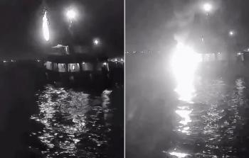 طائرات مسيّرة تحلق فوق أسطول الصمود لكسر الحصار عن غزة