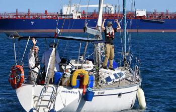 مئات المتضامنين من 40 دولة يشاركون في أسطول الصمود المتوجه إلى غزة