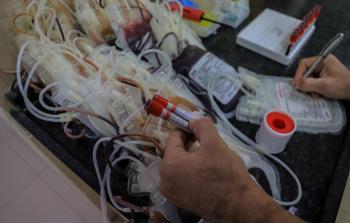 الصحة تُحذِّر من التَّوقُّف الكامل لبنوك الدم في مستشفيات قطاع غزَّة