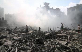 الدفاع المدني: الاحتلال دمَّر مئات المباني في أقل من أسبوع وشرَّد أكثر من 50 ألف مواطن بغزَّة