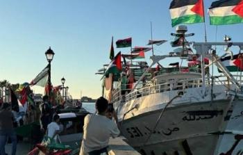 دويّ انفجارات وتحليق مسيّرات فوق أسطول الصمود المتجه إلى غزَّة