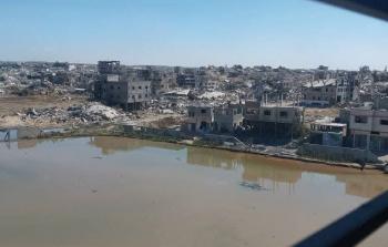 بلدية غزة تحذّر من غرق مناطق في شمال وجنوب المدينة بمياه الصرف الصحي