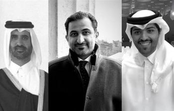 القطريون الثلاثة المتوفون بحادث شرم الشيخ