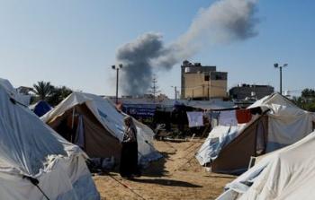 خيام النازحين في غزة