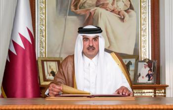 أمير دولة قطر الشيخ تميم بن حمد آل ثاني
