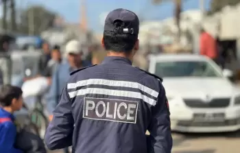 شرطي من وزارة الداخلية في غزة
