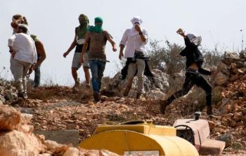 هجمات المستوطنين على أراضي المزارعين في الضفة الغربية