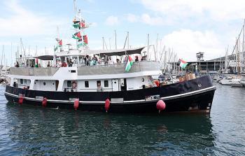 قوات الاحتلال اعتقلت بشكل غير قانوني 145 ناشطا مدنيا من جنسيات مختلفة كانوا على متن أسطول الصمود