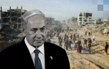 رئيس حكومة الاحتلال المطلوب للعدالة الدولية بنيامين نتنياهو