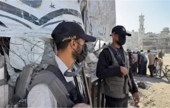 الأجهزة الأمنية في غزة