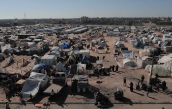 خيام النازحين في غزة