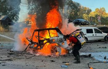 صورة أرشيفية من قصف الاحتلال على الجنوب اللبناني