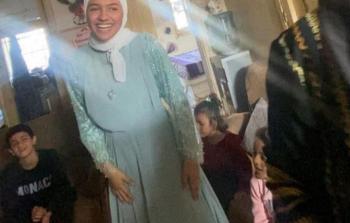 الطالبة المتفوقة في الثانوية العامة نسمة النبيه