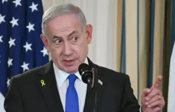 رئيس وزراء حكومة الاحتلال المطلوب للعدالة الدولية بنيامين نتنياهو