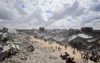 الدمار الذي خلفه قصف الاحتلال في منازل المواطنين بغزة