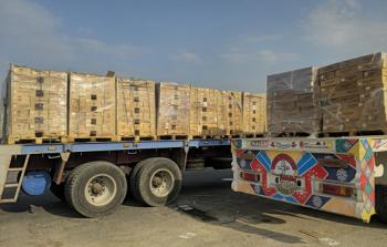 متوسط شاحنات المساعدات التي تدخل يومياً لا يتعدى 24% من أصل 600 شاحنة مفترضة