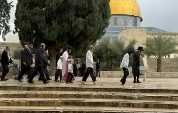 مستوطنون يقتحمون باحات المسجد الأقصى