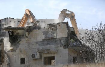 الاحتلال يصعد عمليات هدم منازل المواطنين في سلوان جنوبي المسجد الأقصى