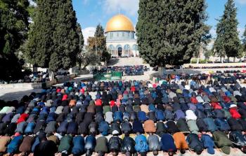 صلاة الجمعة في المسجد الأقصى