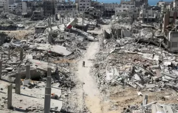 الدمار الذي خلفه قصف الاحتلال في منازل المواطنين بغزة