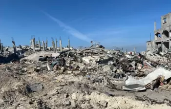 الاحتلال يواصل القصف الجوي والمدفعي ونسف منازل المواطنين رغم اتفاق وقف إطلاق النار