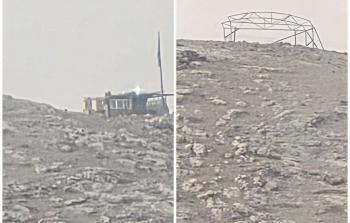 مستوطنون يشرعون بإقامة بؤرة استيطانية شمال شرق القدس