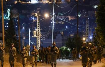 جنود الاحتلال خلال حملات الاقتحام المتواصلة في الضفة الغربية