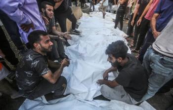 أهالي غزة يودعون أبناءهم الشهداء الذين ارتقوا في قصف الاحتلال على غزة