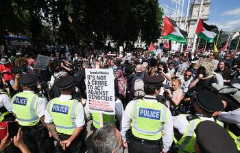 مظاهرة في العاصمة البريطانية لندن