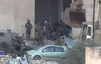 من مكان إعدام الشابين في جنين