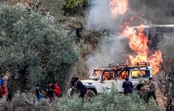 صورة أرشفية توثق اعتداءات المستوطنين المتصاعدة في الضفة الغربية