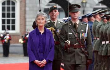 صورة للرئيسة الإيرلندية المنتخبة كاثرين كونولي