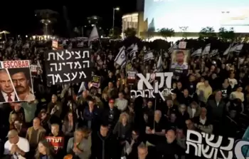 المتظاهرون طالبوا بإقصاء الوزيرين بن غفير وسموتريتش وإصلاح منظومتي القضاء والإعلام