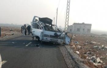 المركبة التي قصفها الاحتلال في البقاع اللبناني