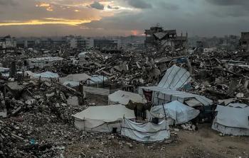 ظروف إنسانية قاسية يعيشها النازحون في قطاع غزة