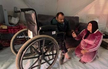 الشاب نهاد جربوع وزوجته زينت