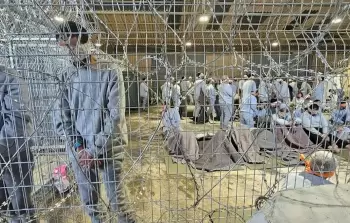 صورة مسربة من داخل المسلخ 