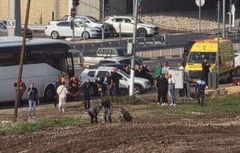 صورة من مكان العملية البطولية شمال فلسطين المحتلة