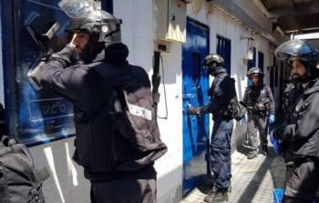 اقتحام قسم الأسيرات في 