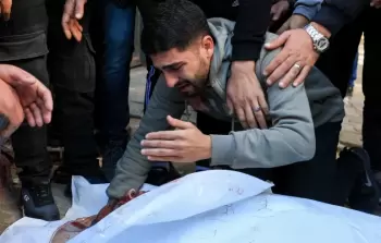 وداع شهداء غزة الذين ارتقوا في قصف الاحتلال على غزة