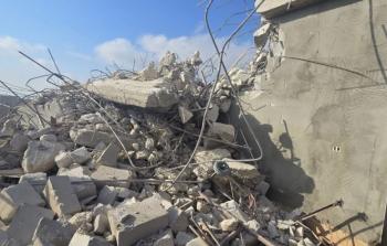 صورة أرشيفية من عمليات الهدم لمنازل المواطنين الفلسطينيين في أراضي الـ48