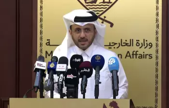 المتحدث باسم وزارة الخارجية القطرية ماجد الأنصاري