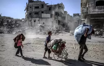 نازحون تحت نيران الاحتلال في غزة